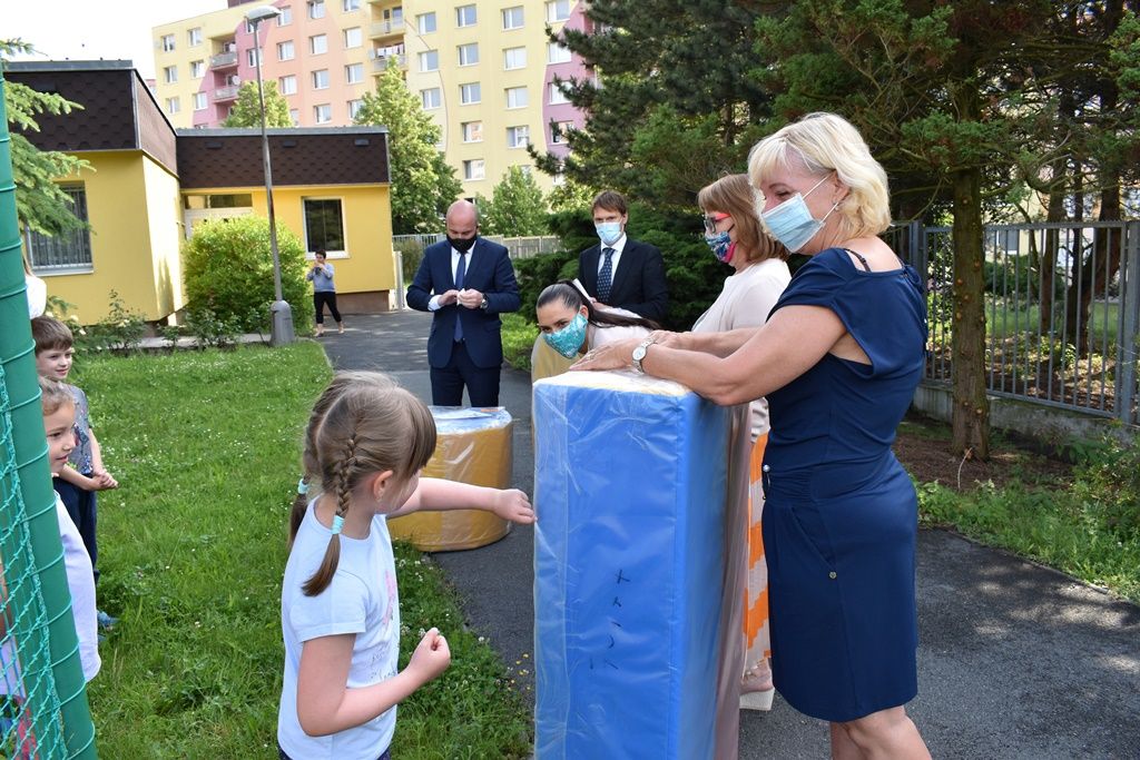 Sportovní hry mateřských škol - 7. MŠ (foto: 15.6.2020, A. Jarošová)