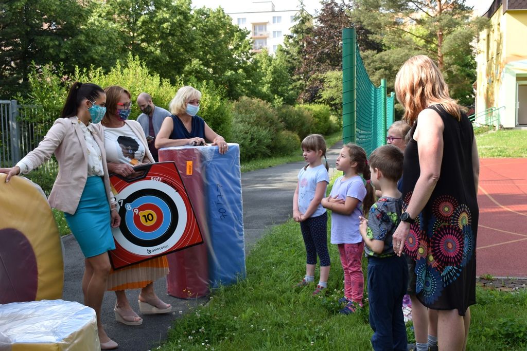Sportovní hry mateřských škol - 7. MŠ (foto: 15.6.2020, A. Jarošová)