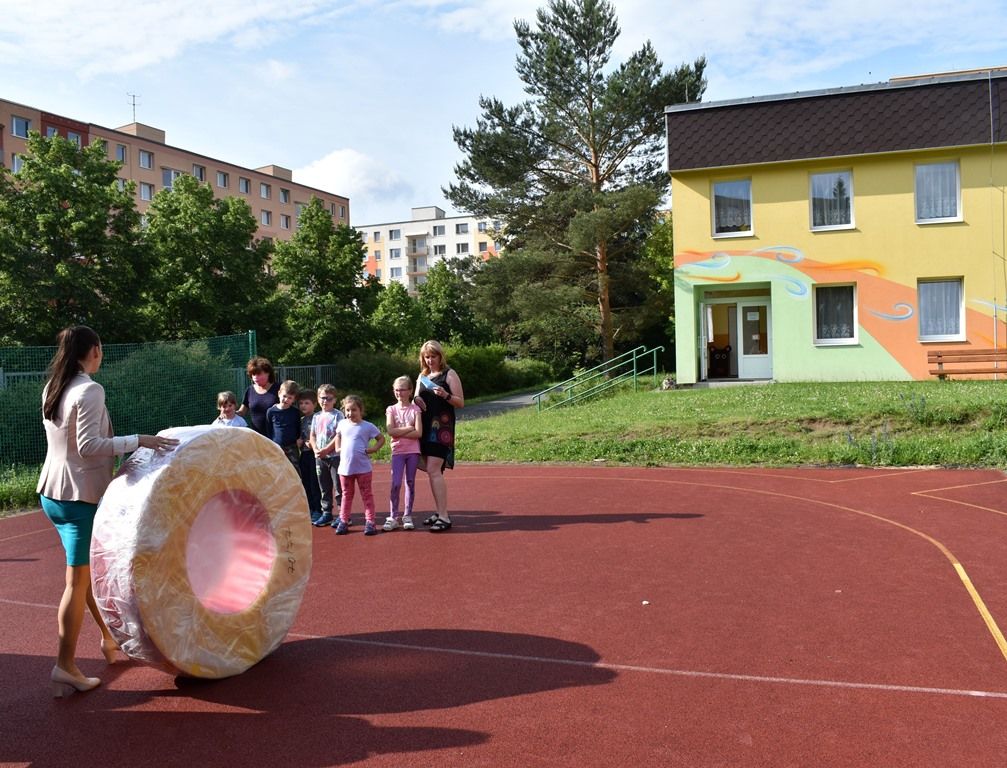 Sportovní hry mateřských škol - 7. MŠ (foto: 15.6.2020, A. Jarošová)