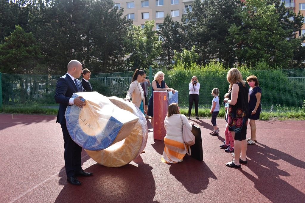 Sportovní hry mateřských škol - 7. MŠ (foto: 15.6.2020, A. Jarošová)