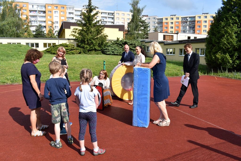 Sportovní hry mateřských škol - 7. MŠ (foto: 15.6.2020, A. Jarošová)