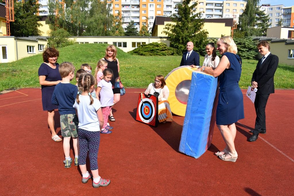 Sportovní hry mateřských škol - 7. MŠ (foto: 15.6.2020, A. Jarošová)