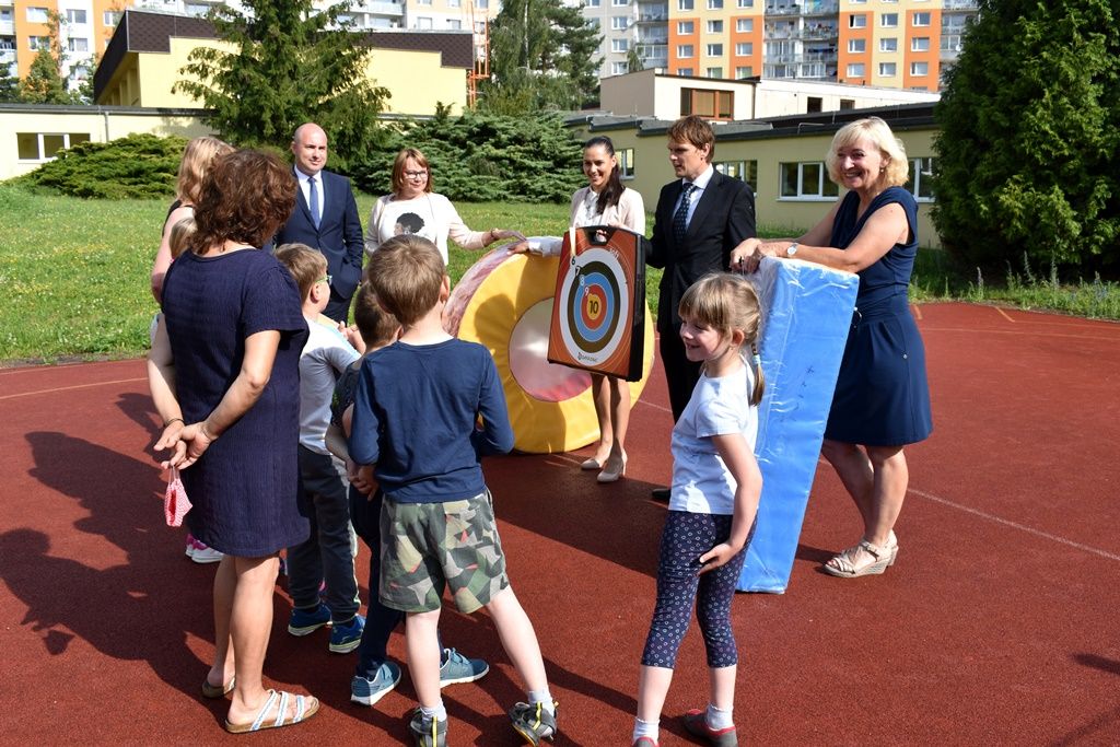 Sportovní hry mateřských škol - 7. MŠ (foto: 15.6.2020, A. Jarošová)