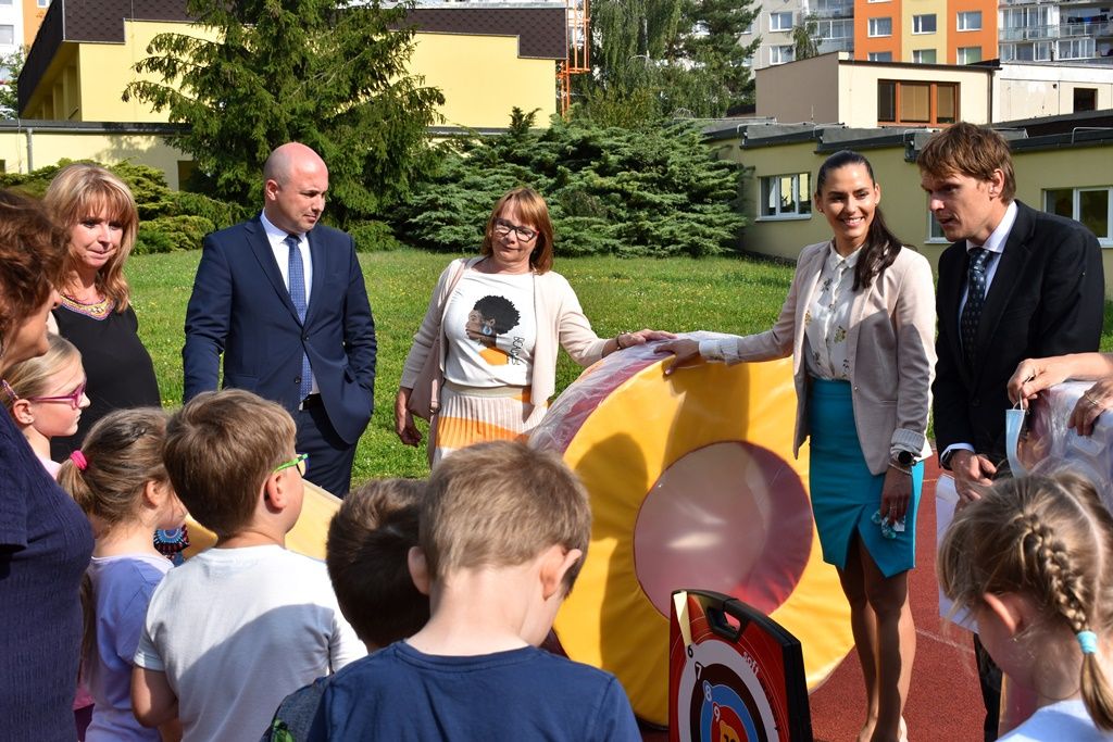 Sportovní hry mateřských škol - 7. MŠ (foto: 15.6.2020, A. Jarošová)