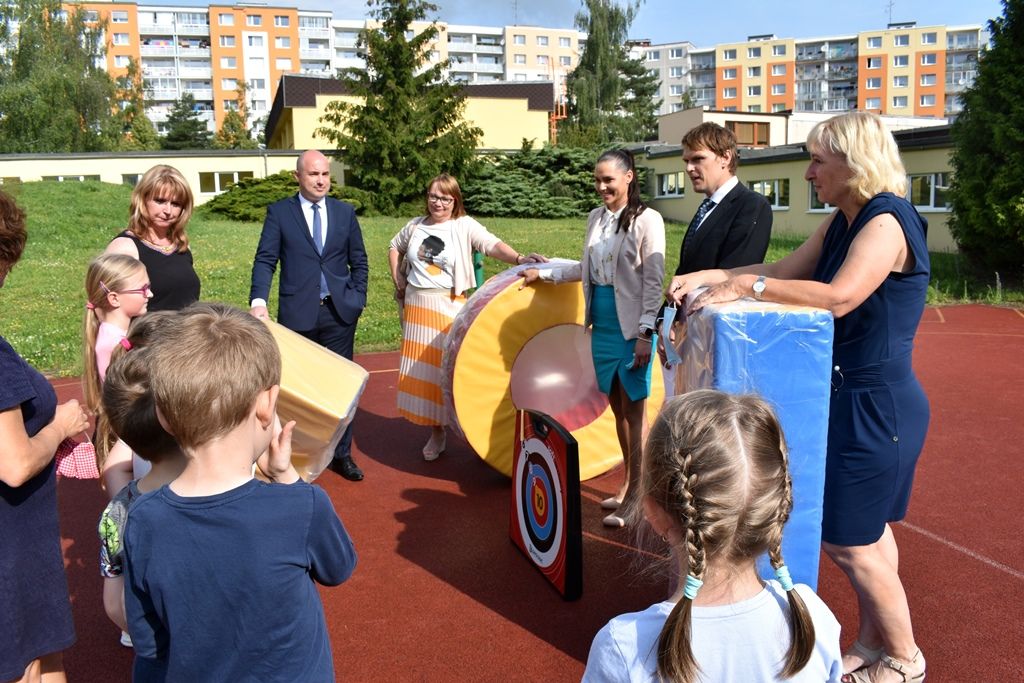 Sportovní hry mateřských škol - 7. MŠ (foto: 15.6.2020, A. Jarošová)