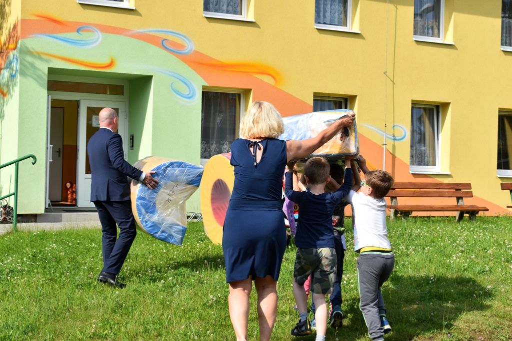 Sportovní hry mateřských škol - 7. MŠ (foto: 15.6.2020, A. Jarošová)