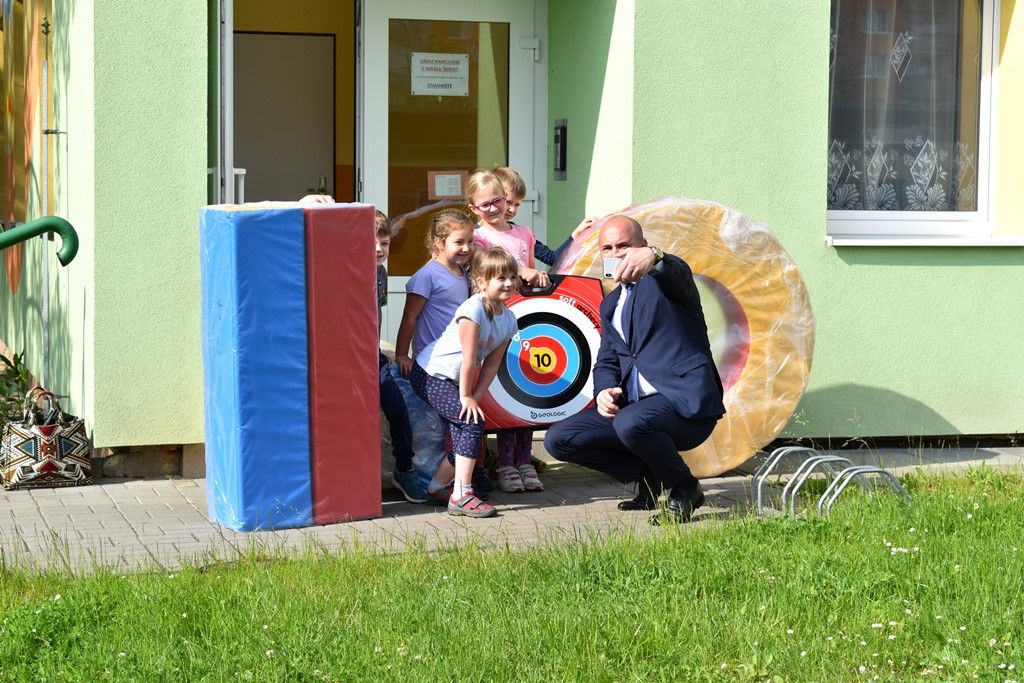 Sportovní hry mateřských škol - 7. MŠ (foto: 15.6.2020, A. Jarošová)