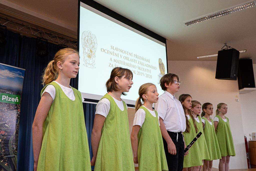 Plzeň ocenila učitele a zaměstnance plzeňských škol (foto: M. Pecuch, 16.6.2020)