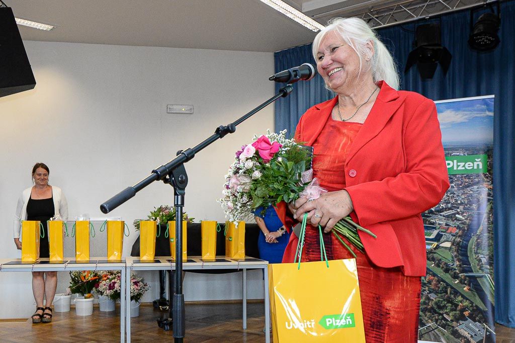 Plzeň ocenila učitele a zaměstnance plzeňských škol (foto: M. Pecuch, 16.6.2020)