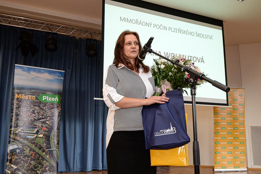 Plzeň ocenila učitele a zaměstnance plzeňských škol (foto: M. Pecuch, 16.6.2020)