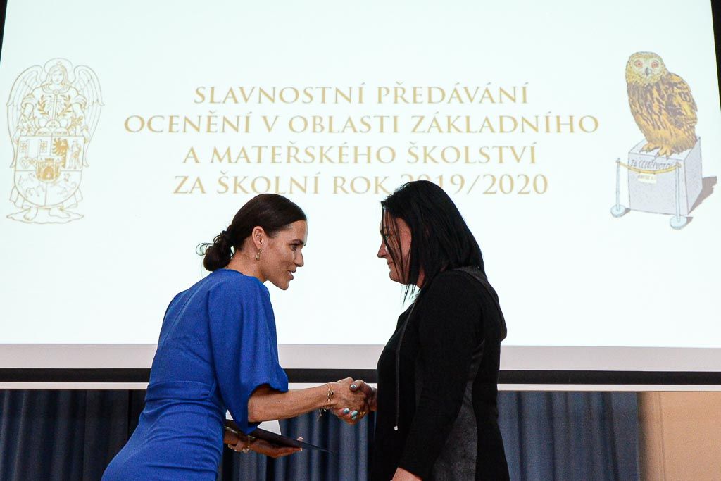 Plzeň ocenila učitele a zaměstnance plzeňských škol (foto: M. Pecuch, 16.6.2020)