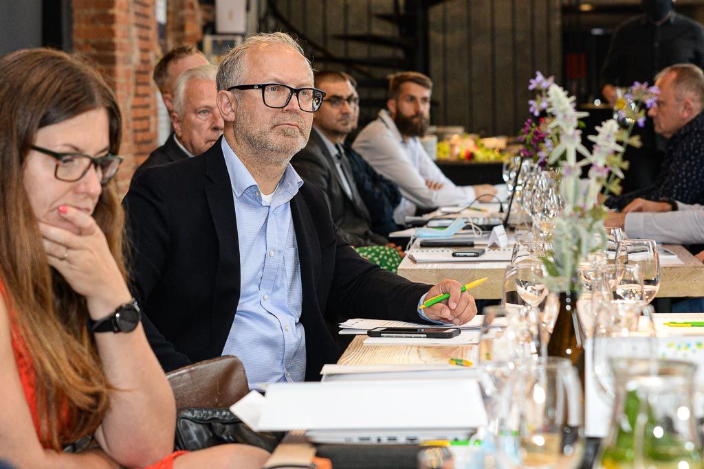 Kulaté stoly ITI ke Strategii Plzeňské aglomerace 2021+ (foto: M. Pecuch, 18.6.2020)