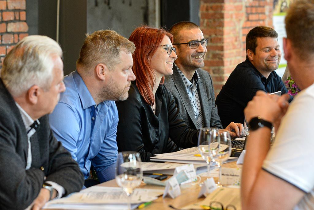 Kulaté stoly ITI ke Strategii Plzeňské aglomerace 2021+ (foto: M. Pecuch, 18.6.2020)