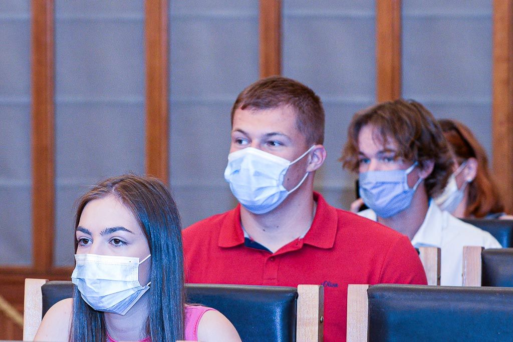 Nejlepší mladí sportovci za rok 2019 (foto: M. Pecuch, 24.6.2020)