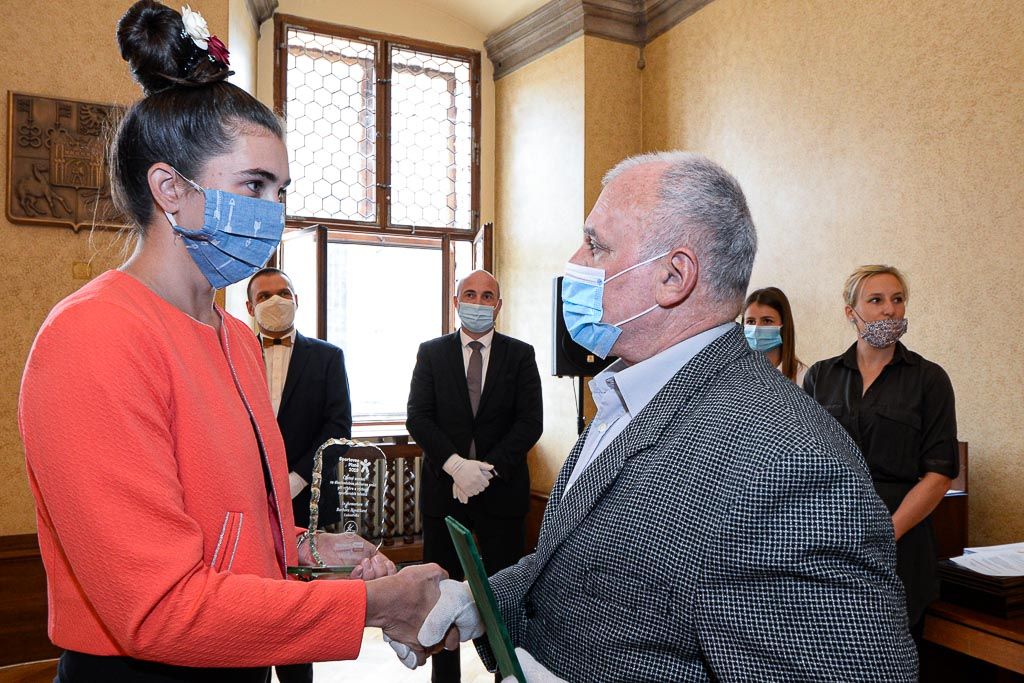 Nejlepší mladí sportovci za rok 2019 (foto: M. Pecuch, 24.6.2020)