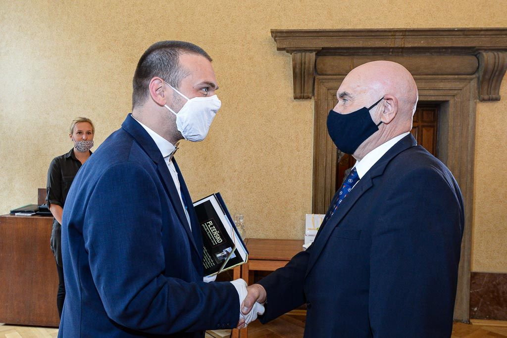 Nejlepší mladí sportovci za rok 2019 (foto: M. Pecuch, 24.6.2020)