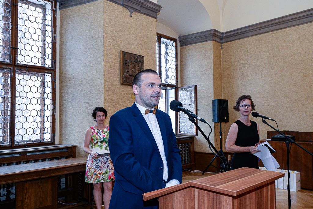 Udělení Ceny Jana Palacha (foto: M. Pecuch, 24.6.2020)