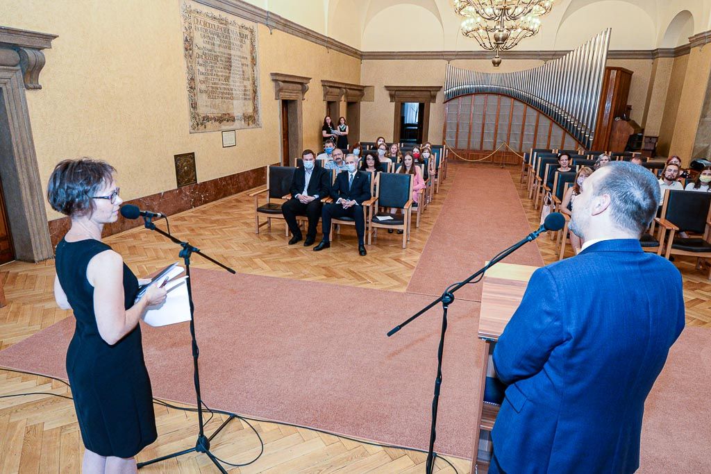 Udělení Ceny Jana Palacha (foto: M. Pecuch, 24.6.2020)