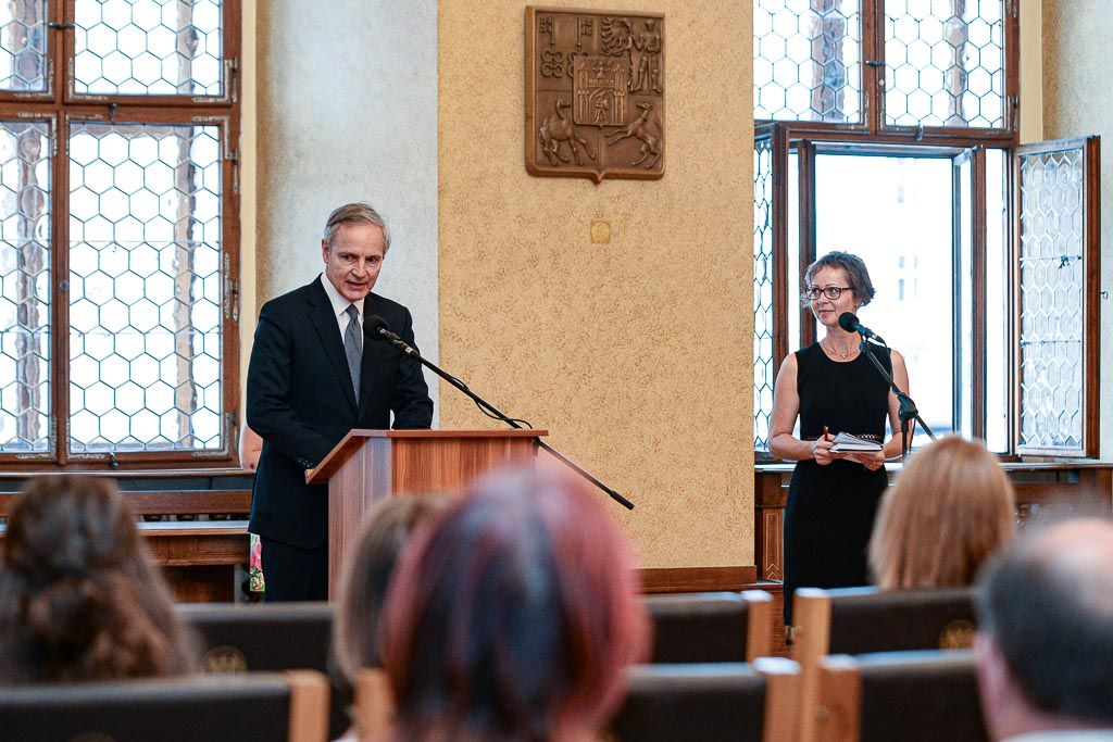 Udělení Ceny Jana Palacha (foto: M. Pecuch, 24.6.2020)