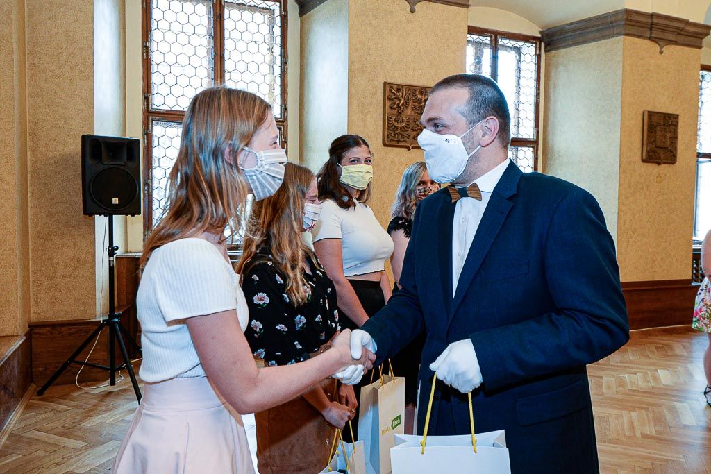 Udělení Ceny Jana Palacha (foto: M. Pecuch, 24.6.2020)