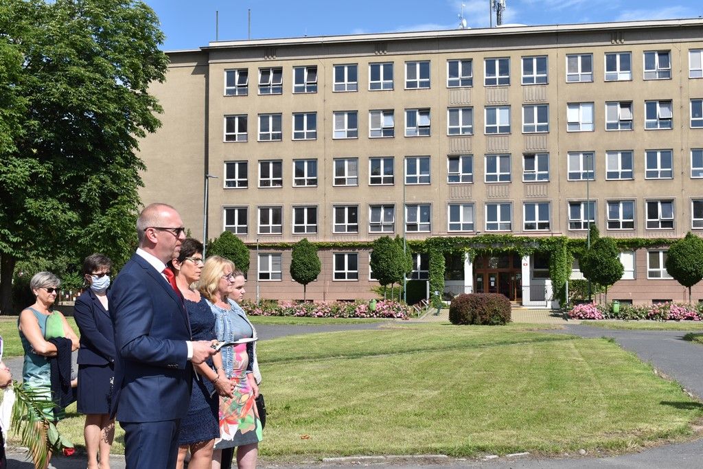 Milada Horáková - pietní akt (foto: A. Jarošová, 26.6.2020)