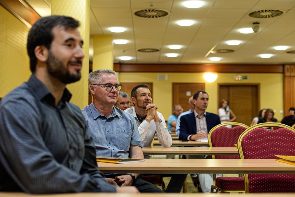 Podnikatelé ze soutěže NEJ inovátor se sešli se zástupci města (foto: M. Pecuch, 30.6.2020)