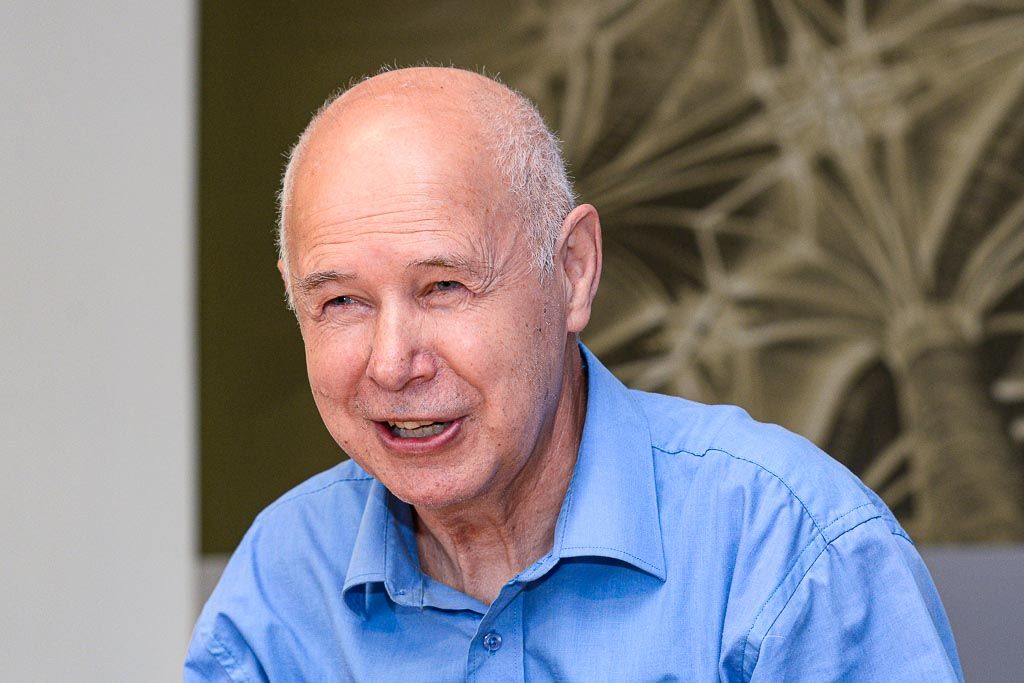 Plzeňský malíř Václav Malina oslavil 70. narozeniny (foto: M. Pecuch, 1.7.2020)