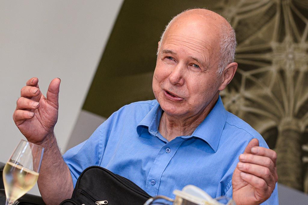 Plzeňský malíř Václav Malina oslavil 70. narozeniny (foto: M. Pecuch, 1.7.2020)