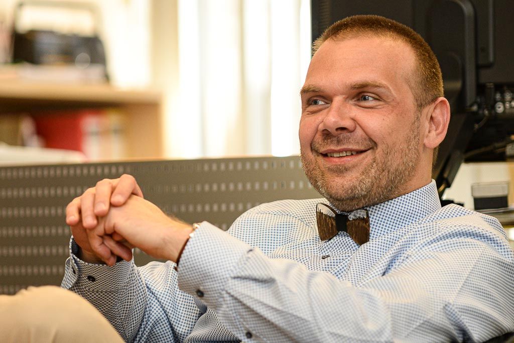 Primátor pogratuloval výtvarníkovi Jaroslavu Šindelářovi k životnímu jubileu (foto: M. Pecuch, 30.7.2020)