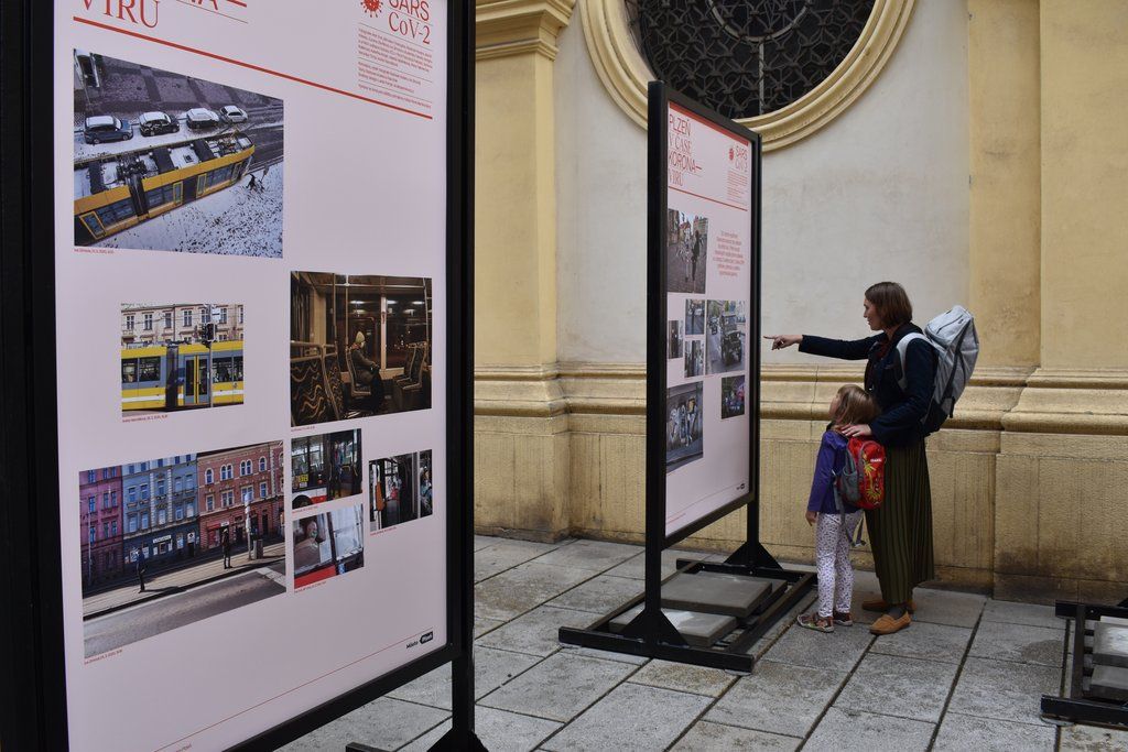 Plzeň v době koronaviru (foto: 3.8.2020, E. Barborková)