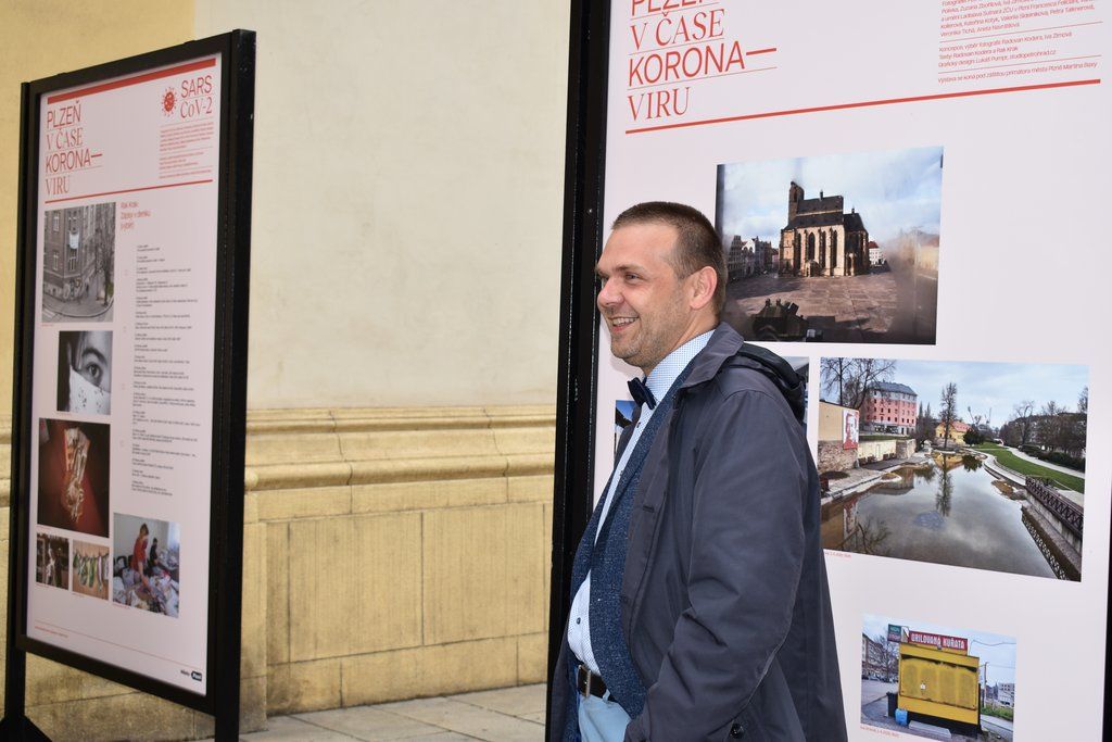 Plzeň v době koronaviru (foto: 3.8.2020, E. Barborková)
