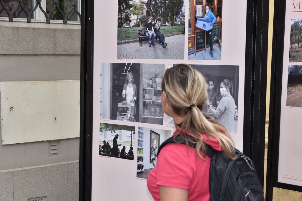 Plzeň v době koronaviru (foto: 3.8.2020, E. Barborková)