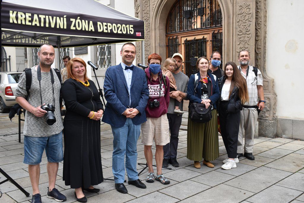 Plzeň v době koronaviru (foto: 3.8.2020, E. Barborková)