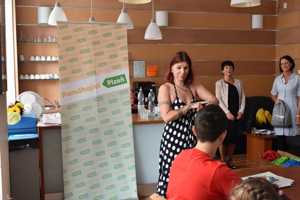 Letní intenzivní jazyková škola (foto: A. Jarošová, 14.8.2020)