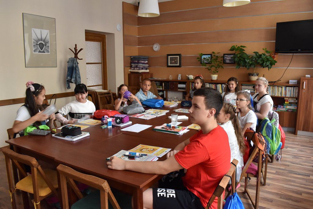 Letní intenzivní jazyková škola (foto: A. Jarošová, 14.8.2020)