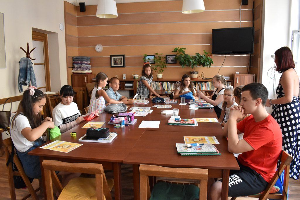 Letní intenzivní jazyková škola (foto: A. Jarošová, 14.8.2020)