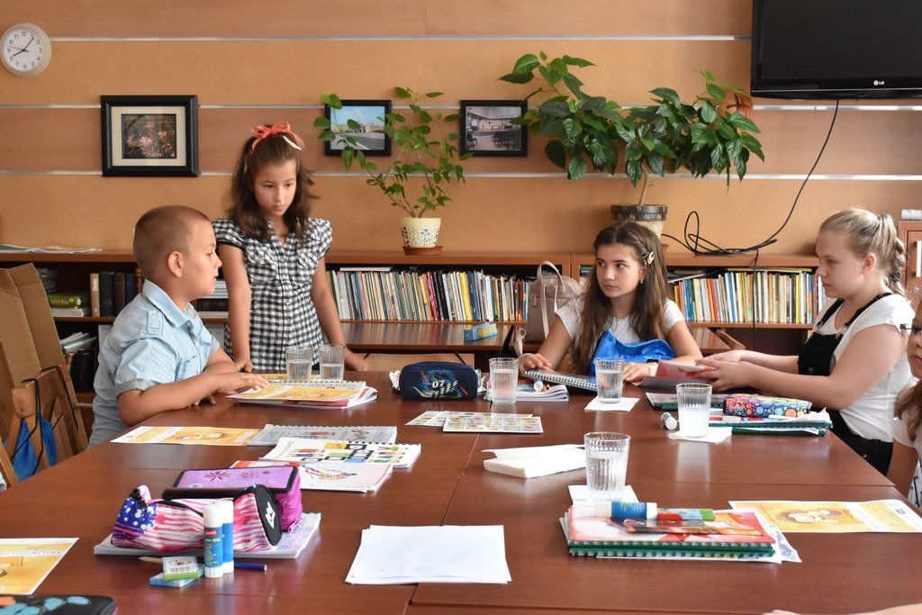 Letní intenzivní jazyková škola (foto: A. Jarošová, 14.8.2020)