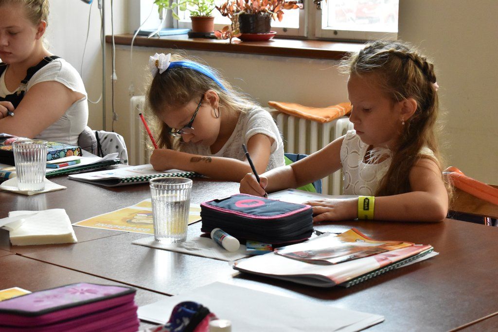 Letní intenzivní jazyková škola (foto: A. Jarošová, 14.8.2020)