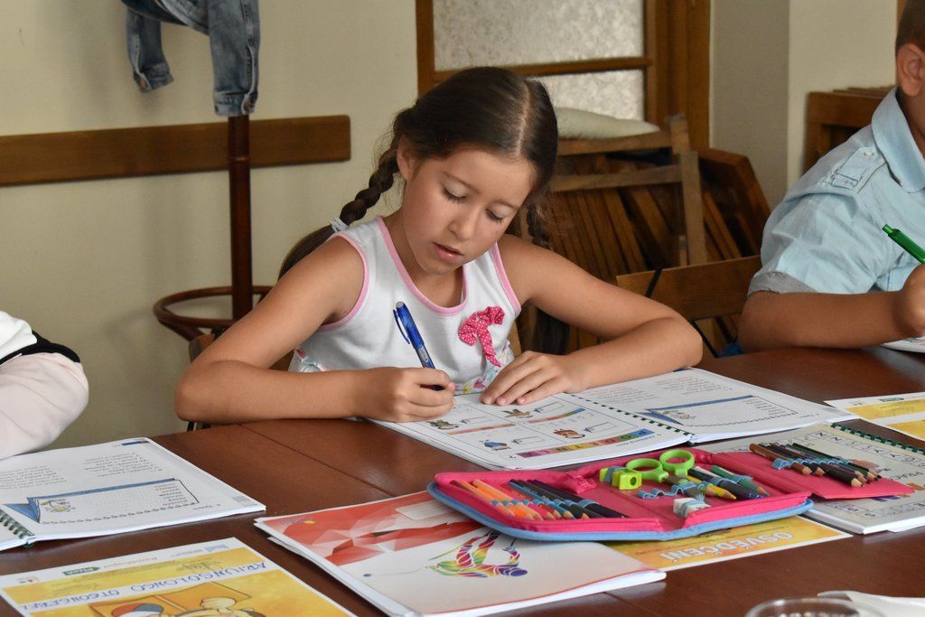 Letní intenzivní jazyková škola (foto: A. Jarošová, 14.8.2020)