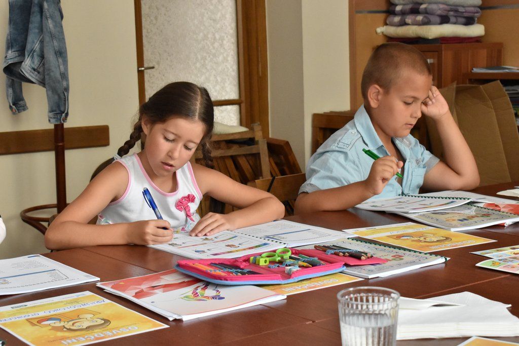 Letní intenzivní jazyková škola (foto: A. Jarošová, 14.8.2020)