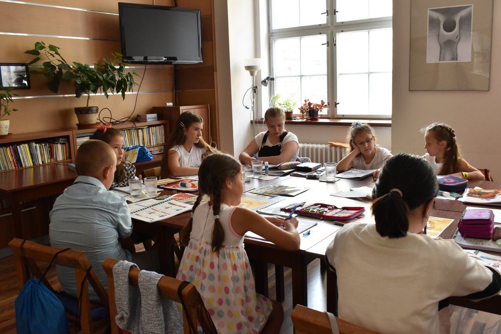 Letní intenzivní jazyková škola (foto: A. Jarošová, 14.8.2020)