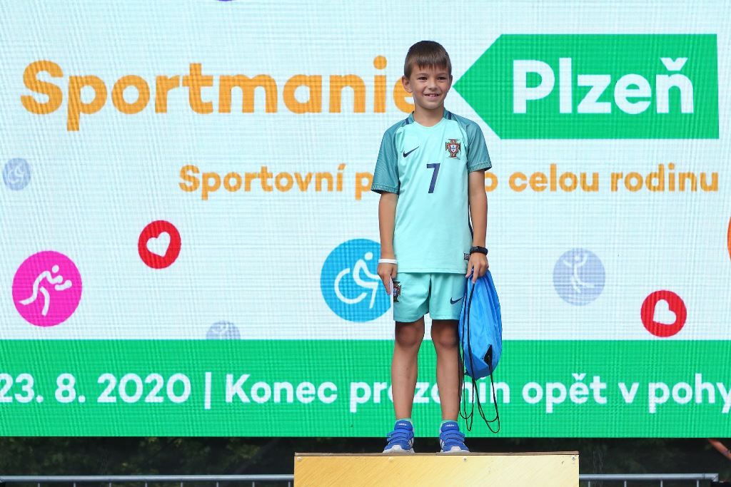 Sportmanii Plzeň 2020 (zdroj foto: Sportmanie Plzeň 2020, 23.8.2020)