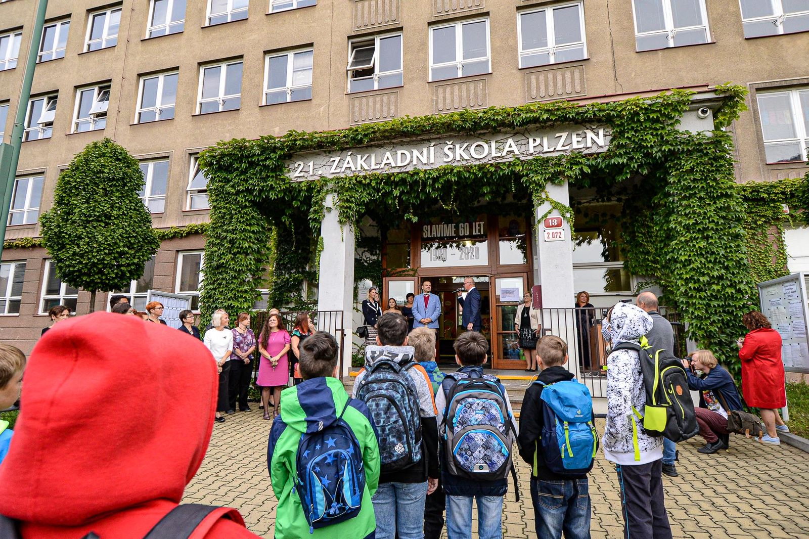 První školní den na 21. ZŠ