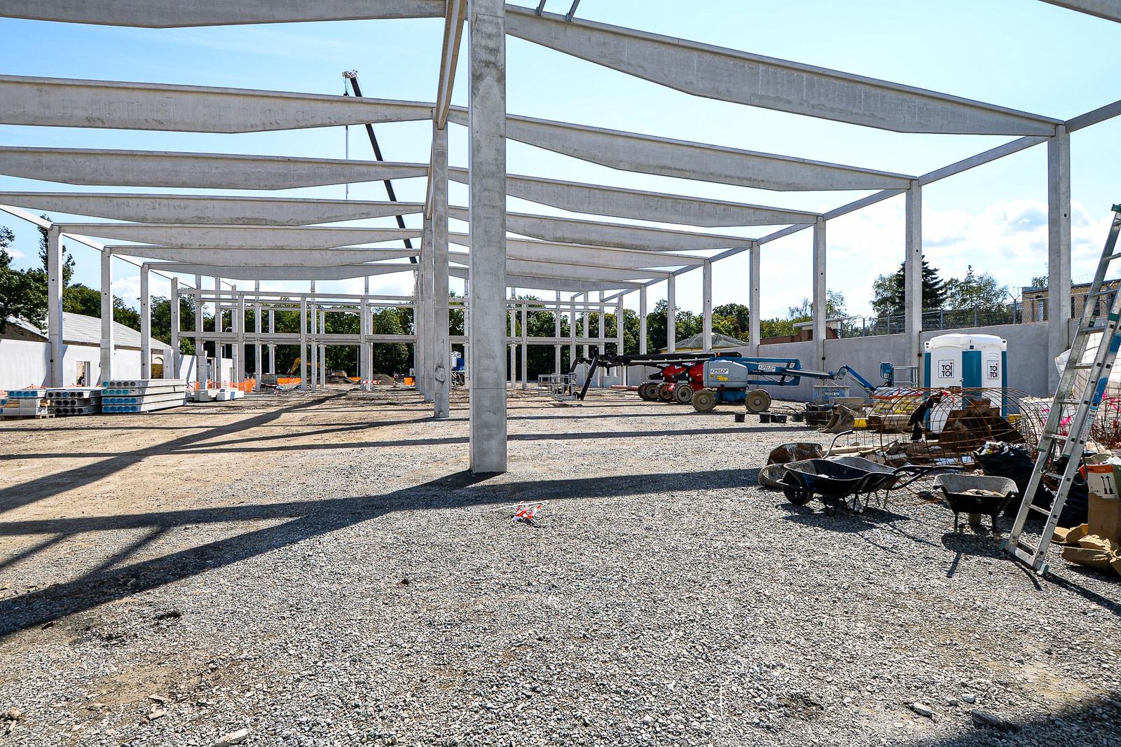 Zahájení stavby nové výrobní haly společnosti MEA (foto: M. Pecuch, 3.9.2020)