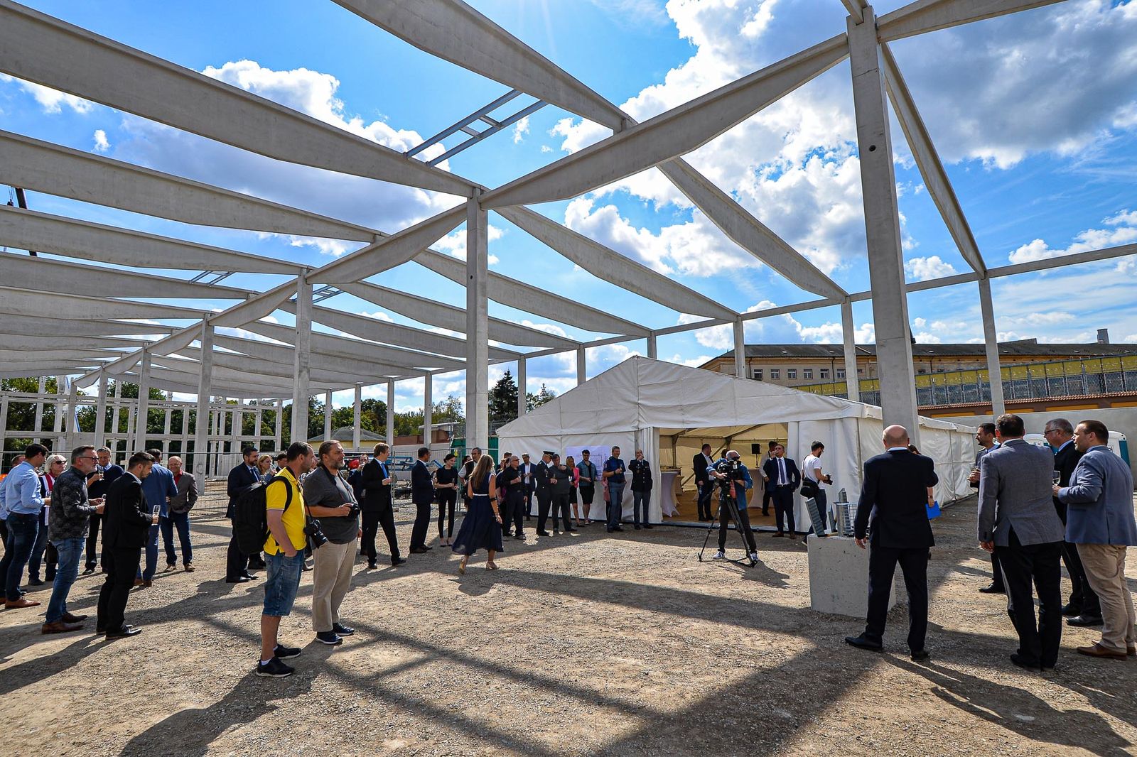 Zahájení stavby nové výrobní haly společnosti MEA