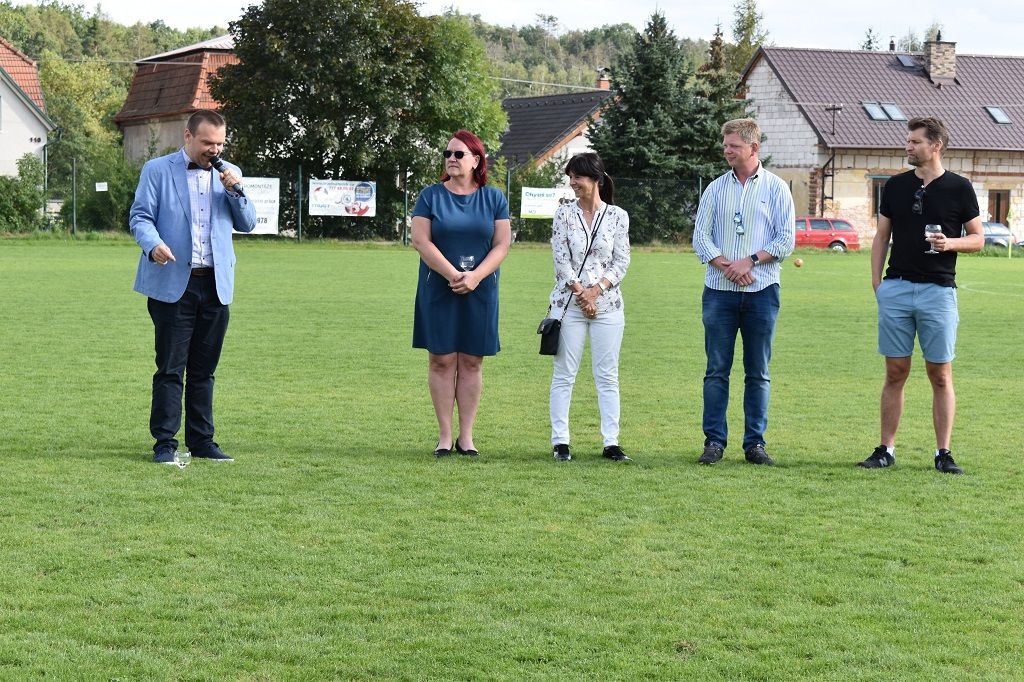 Plzeňská Lhota má novou sokolovnu pro sportovce i k setkávání občanů (foto: H. Josefová, 6.9.2020)