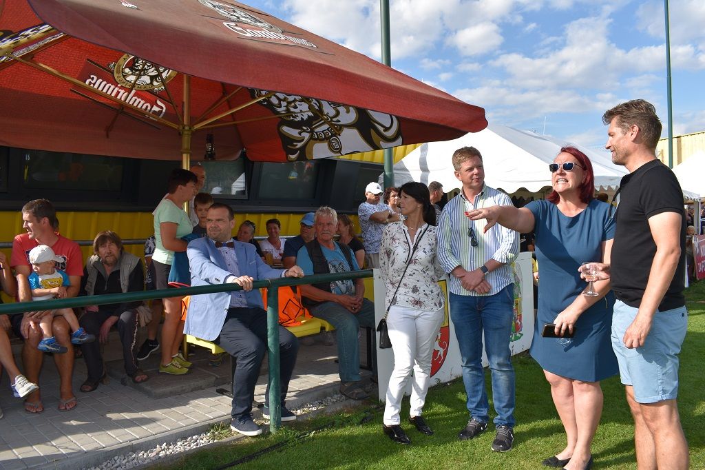 Plzeňská Lhota má novou sokolovnu pro sportovce i k setkávání občanů (foto: H. Josefová, 6.9.2020)