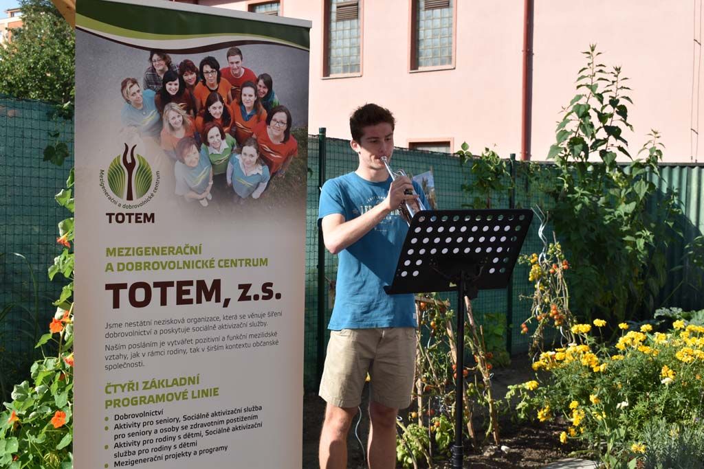 Dobrovolnické centrum Totem zahájilo provoz na Doubravce (foto: A. Jarošová, 15.9.2020)