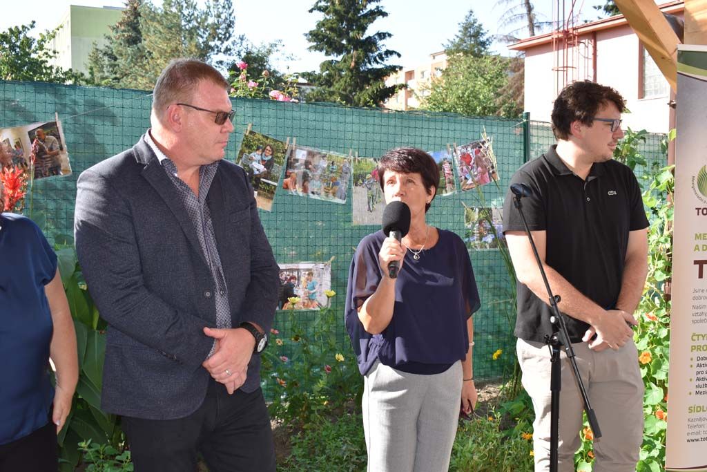 Dobrovolnické centrum Totem zahájilo provoz na Doubravce (foto: A. Jarošová, 15.9.2020)