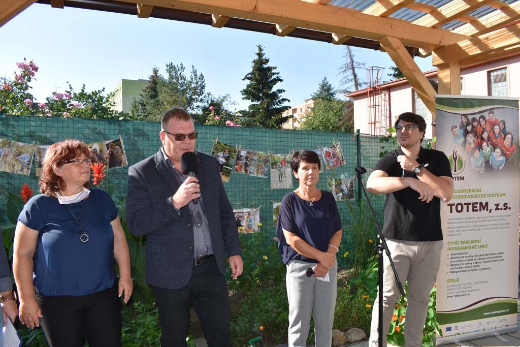 Dobrovolnické centrum Totem zahájilo provoz na Doubravce (foto: A. Jarošová, 15.9.2020)